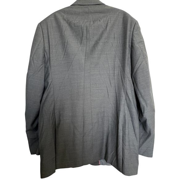 Tiglio Rosso Super 150 Wool Gray Blazer Sport Coat  Italy42R OldMoney Minimalist - Picture 8 of 11
